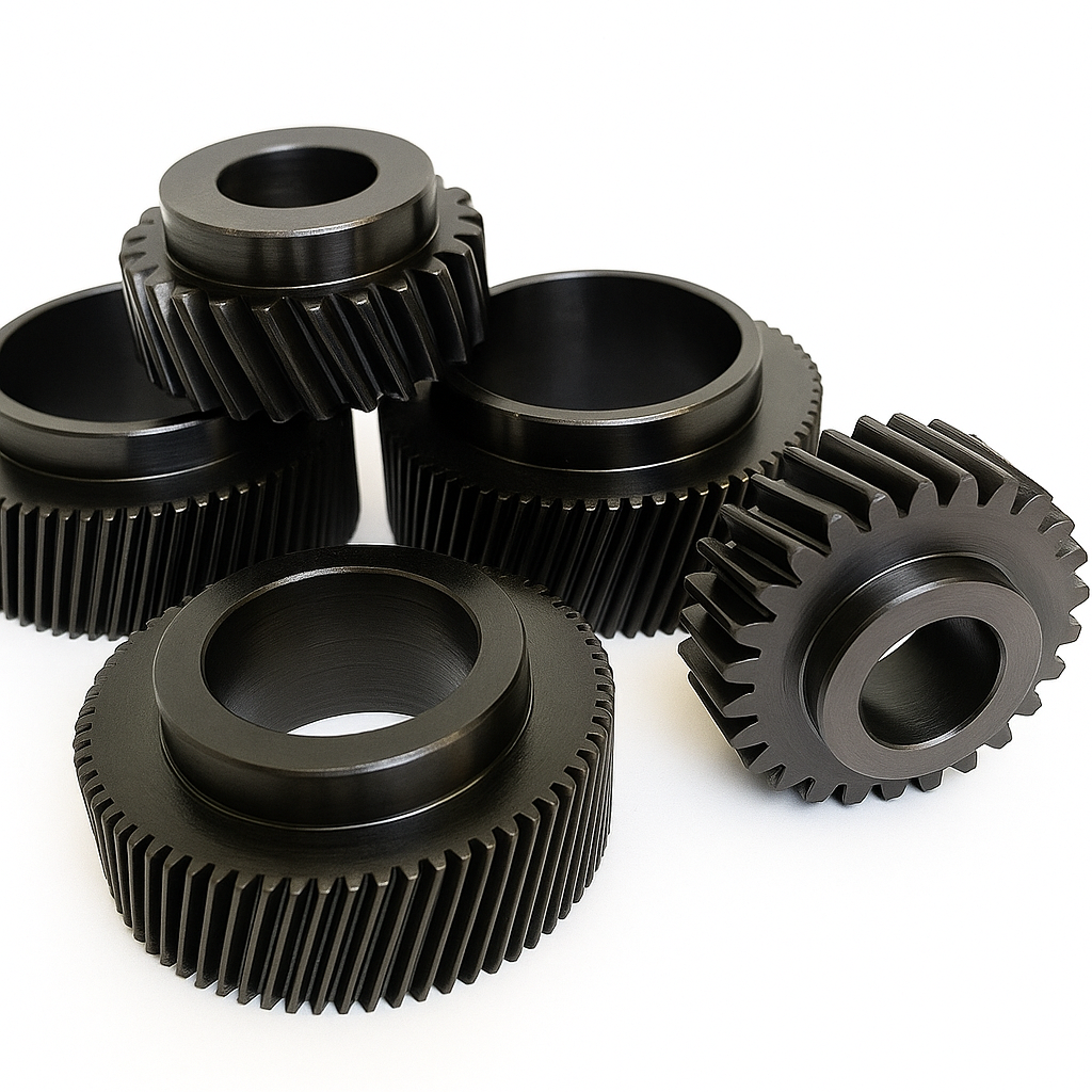 Conjunto de engrenagem do anilox para impressora flexográfica, desenvolvido para garantir precisão no movimento e qualidade na transferência de tinta.