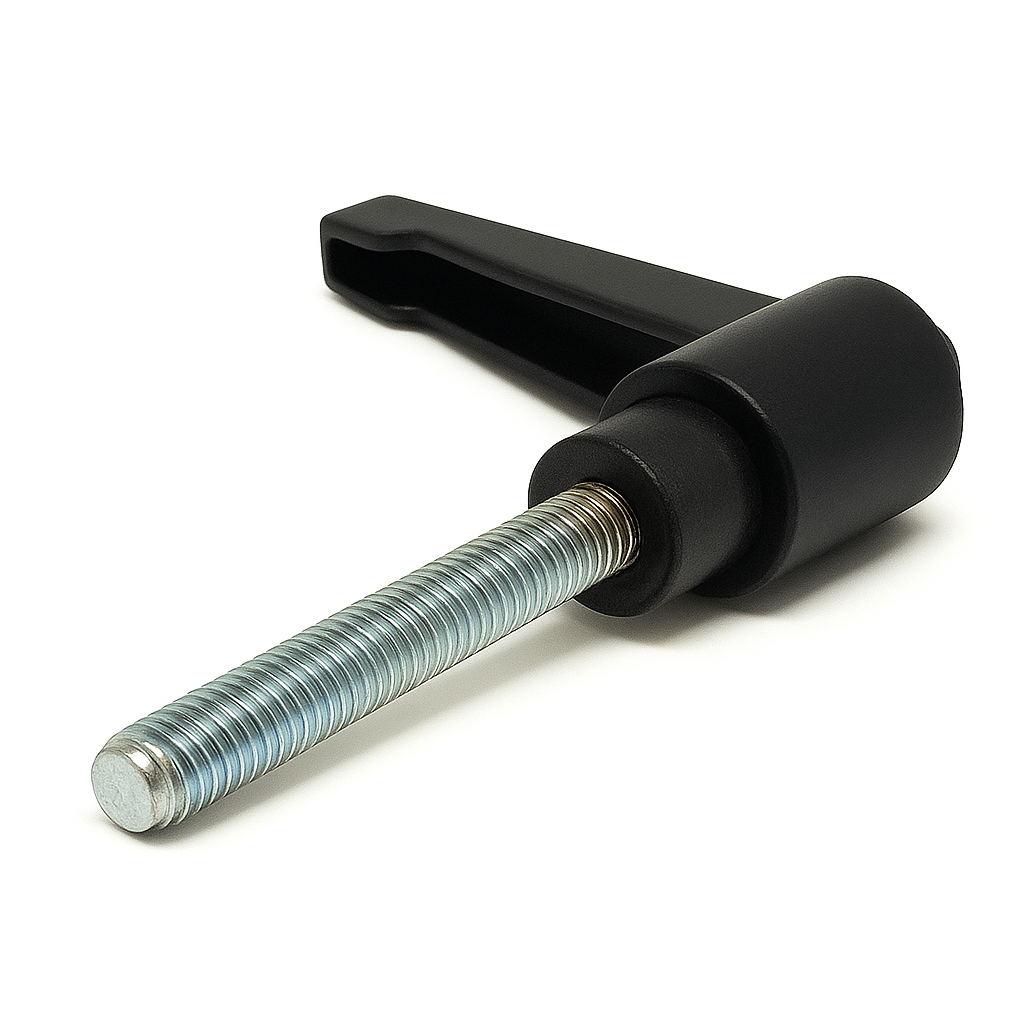 Manípulos de alta resistência para impressora flexográfica, projetados para facilitar regulagens com segurança e precisão