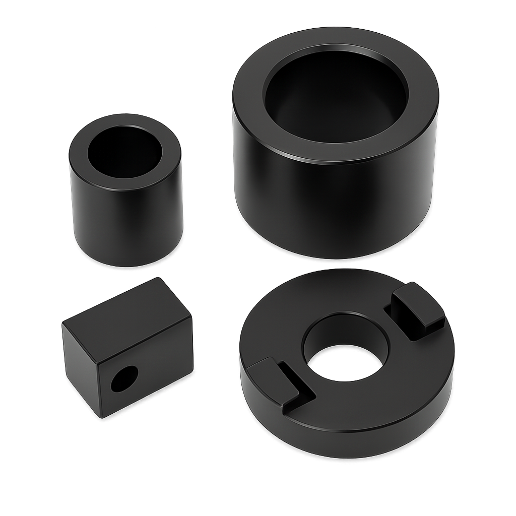 Conjunto de acoplamento da bateção para impressora flexográfica, desenvolvido para garantir precisão, resistência e estabilidade na impressão.